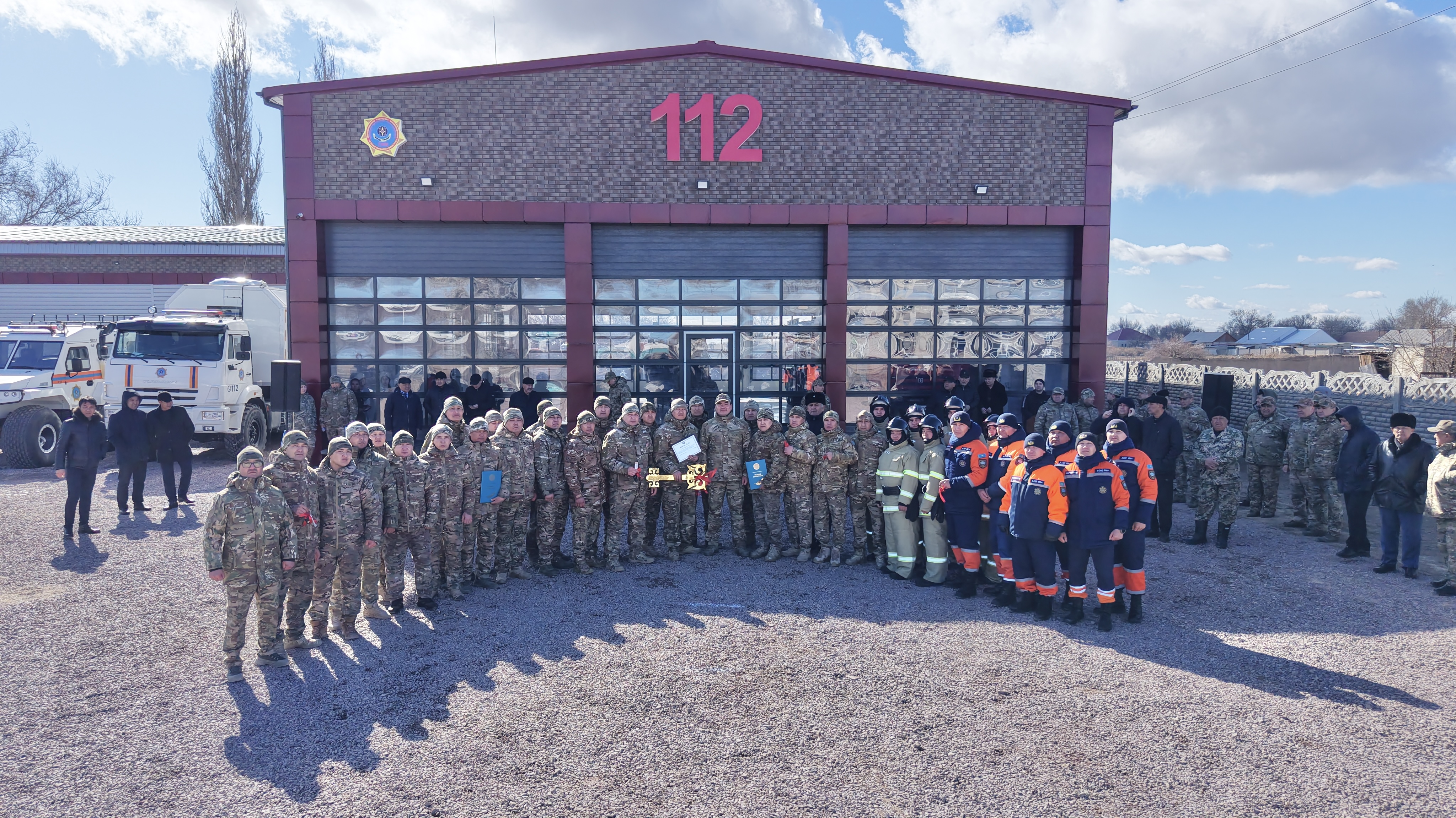 28 тысяч сельчан под защитой: Глава МЧС открыл модернизированную пожарную часть