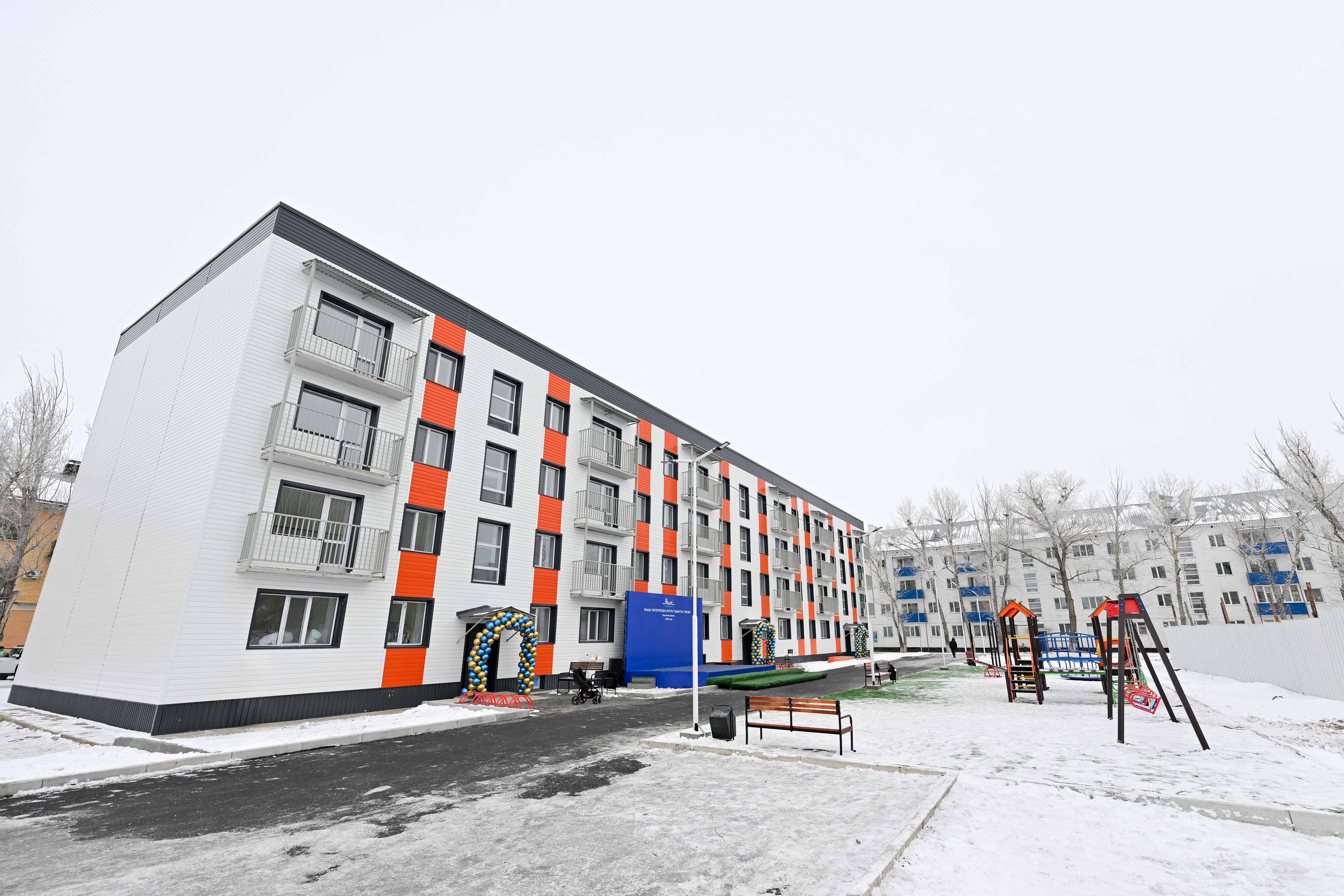 Курчатов қаласында 22 отбасы баспаналы болды