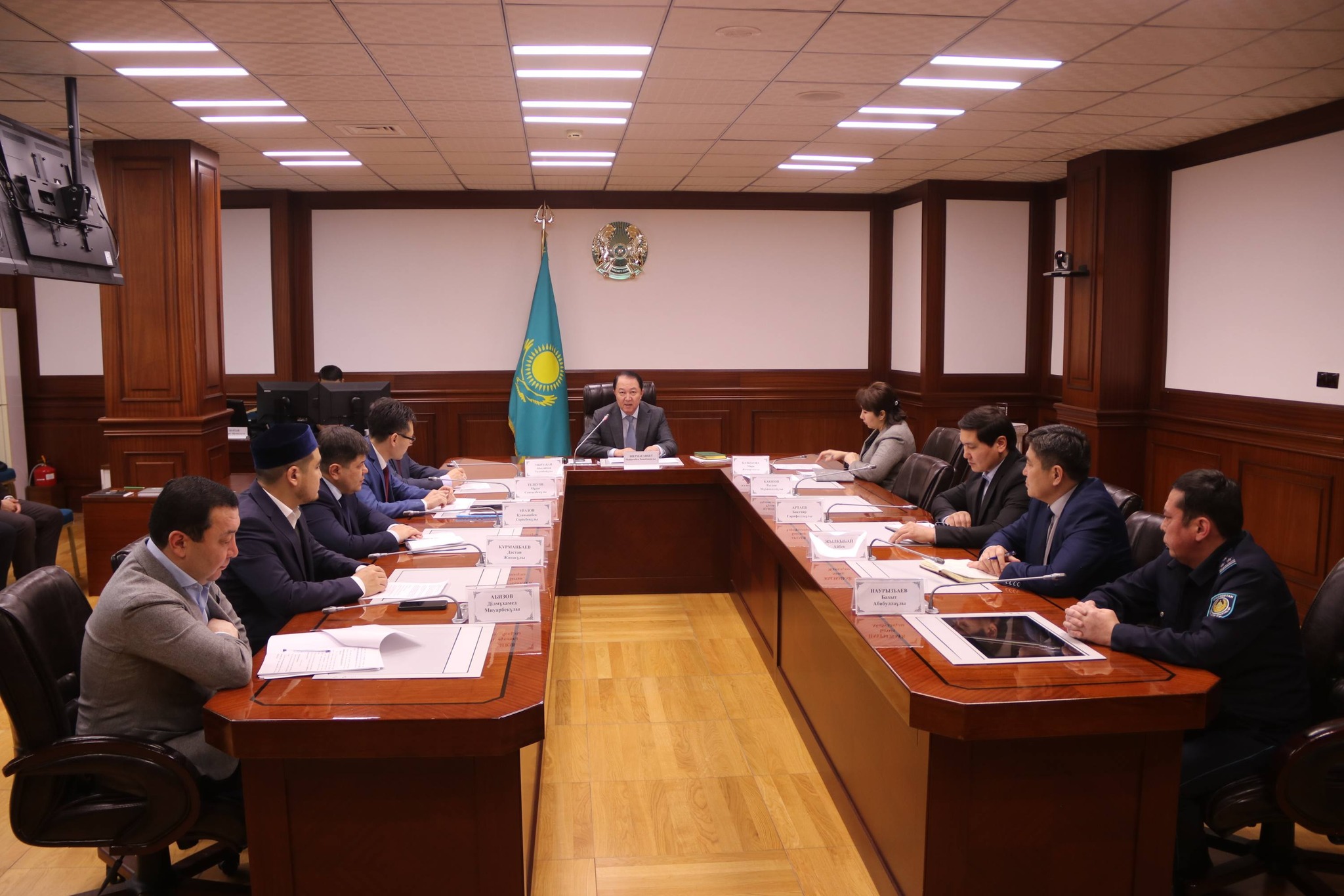 Дін саласындағы өзекті мәселелер бойынша жиын өтті