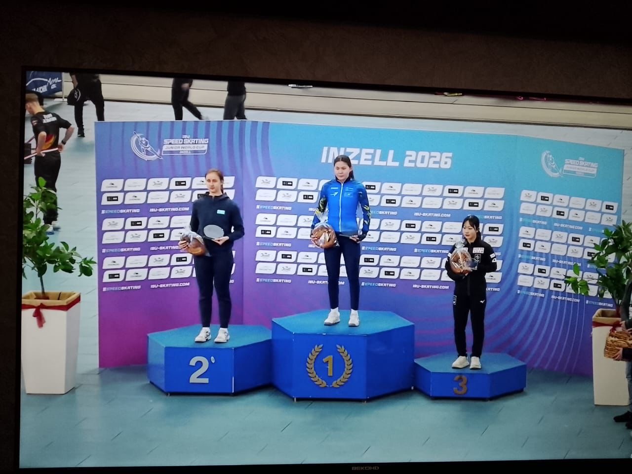 Абай облысының конькишілері Әлем кубогында жүлдегер атанды