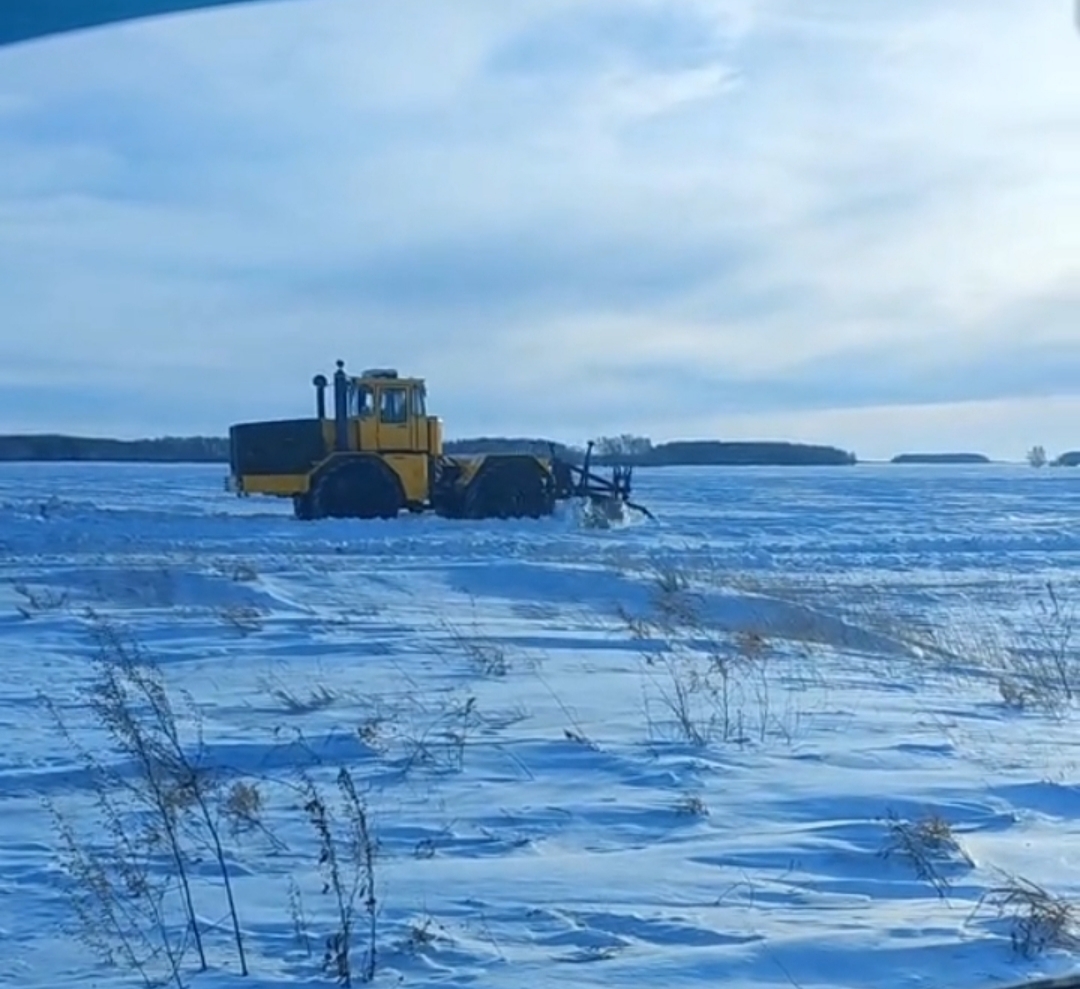 Благовещенка ауылдық округінде ауыл шаруашылығы жерлерінде қарды ұстап тұру бойынша жоспарланған агротехникалық шаралар жүргізілуде