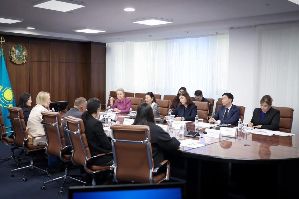 Жұлдыз Сүлейменова БҰҰ Балалар қорының (ЮНИСЕФ) Қазақстандағы Өкілін қабылдады