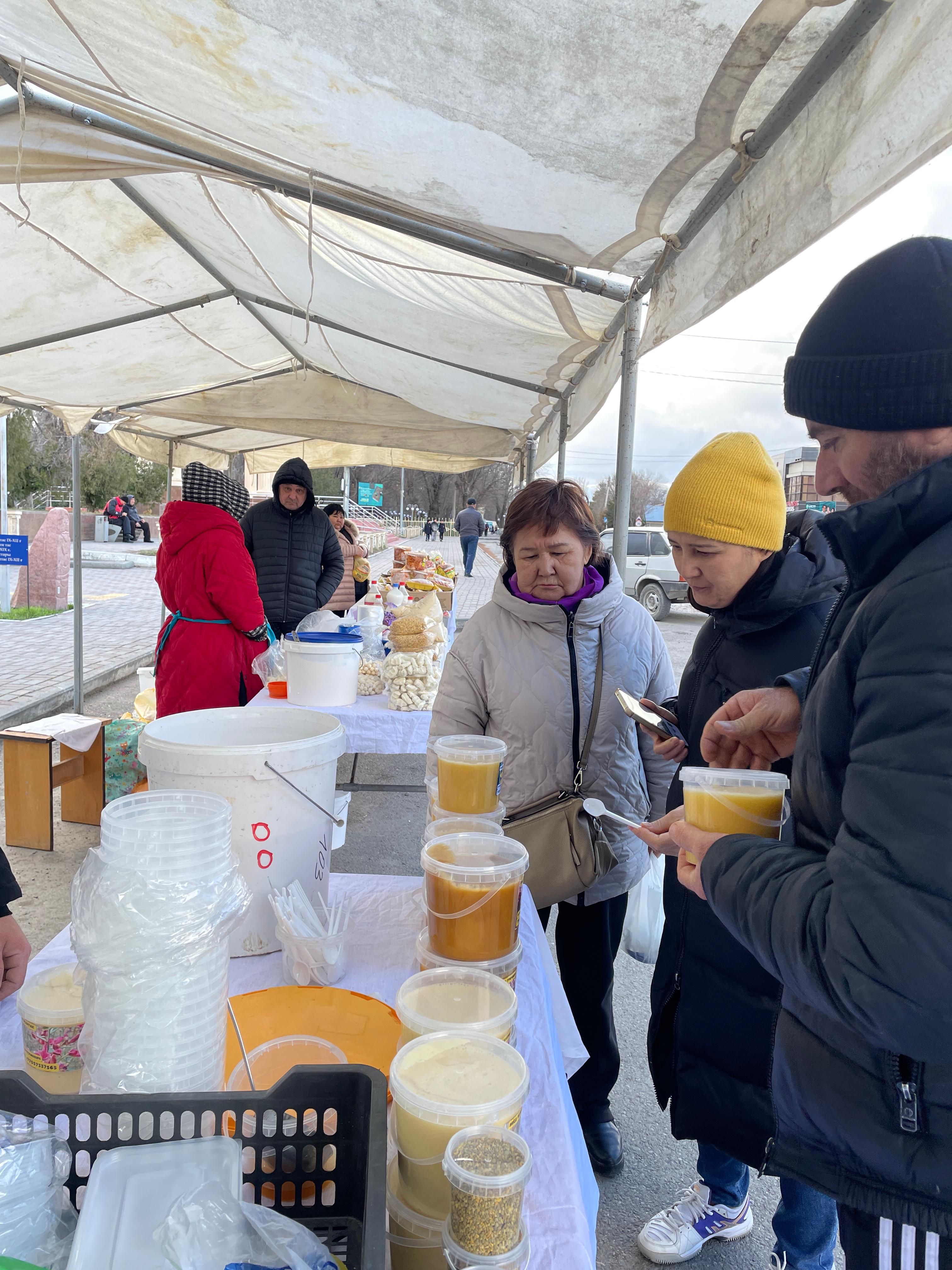 Ауыл шаруашылығы өнімдерінің жәрмеңкесі өткізілді