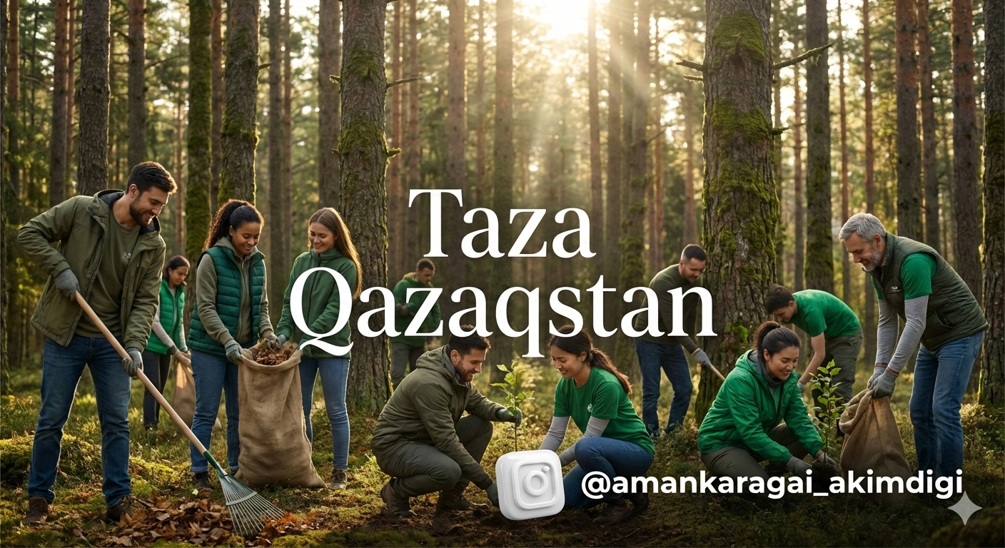 Туған жердің тазалығы – әрқайсымыздың жүрегіміздегі жауапкершіліктің айнасы.