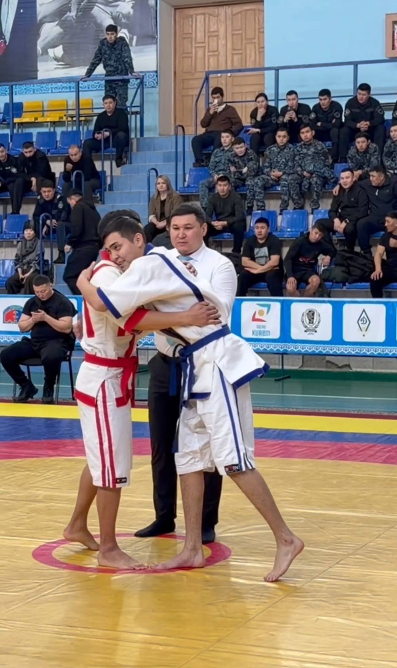 🔰Қауіпсіздік пен күштің үйлесімі: қазақ күресінен іріктеу жарысы өткізілді