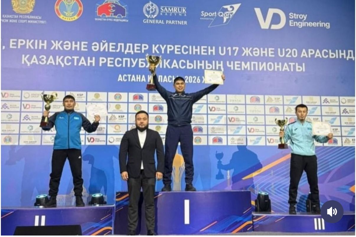 Астана қаласында өтіп жатқан грек-рим күресінен  Қазақстан Республикасының чемпионатында  Шымкент қаласының U17 балуандары, командалық есепте жүлделі 3-орынға ие болды!