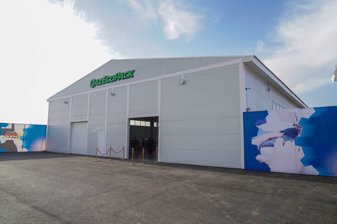 ТҮРКІСТАНДА ПОЛИЭТИЛЕН ҚАПТАМА ӨНІМДЕРІН  ЖӘНЕ СКОТЧ ӨНДІРЕТІН ЗАУЫТ АШЫЛДЫ