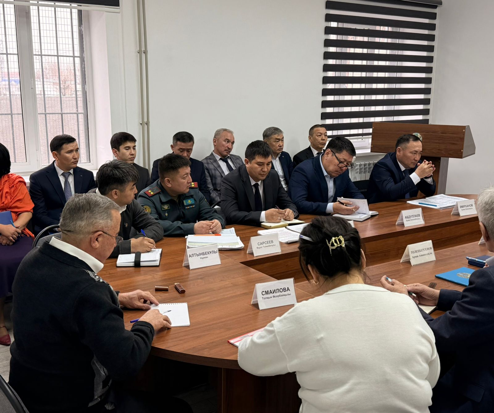 Ақпараттық кеңесте өзекті мәселелер талқыланды