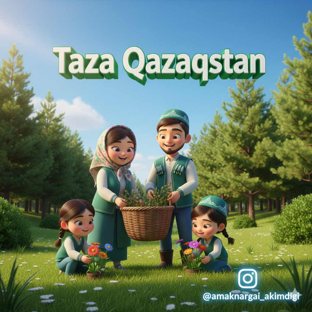 «Taza Qazaqstan» – тазалық пен табиғатқа деген құрметті біріктіретін ортақ қозғалыс.