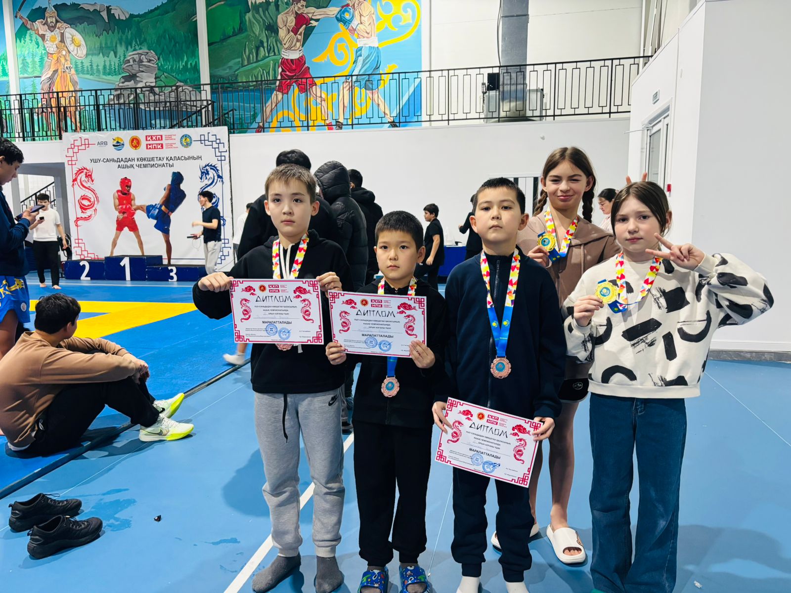 Аудан намысын қорғаған жеңімпаздар