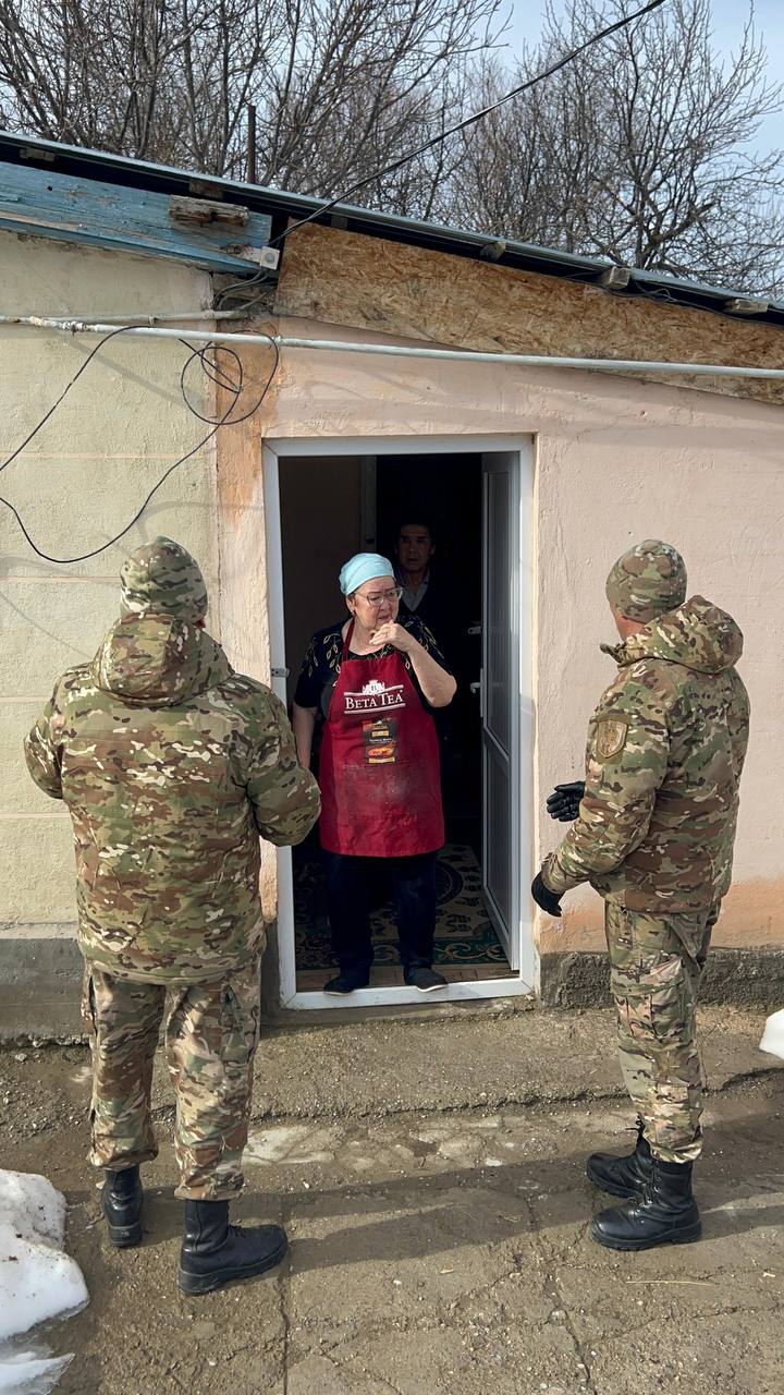 Жуалы ауданы Б. Момышұлы ауылында алдын алу жұмыстары жалғасуда