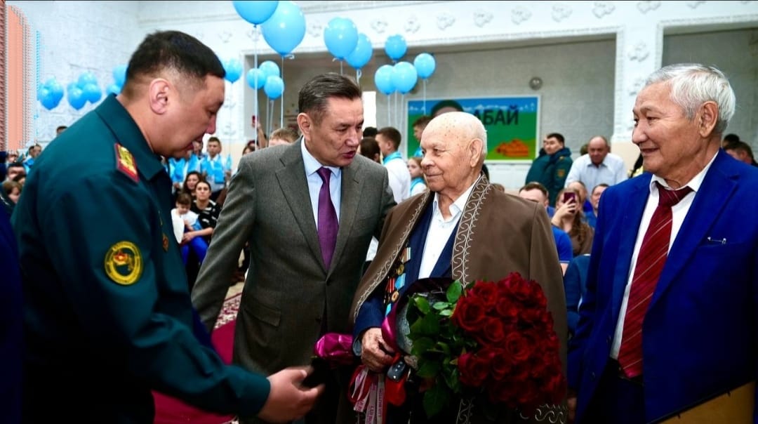 ШҚО-да соғыс ардагері Павел Стрехо 100 жасқа толды