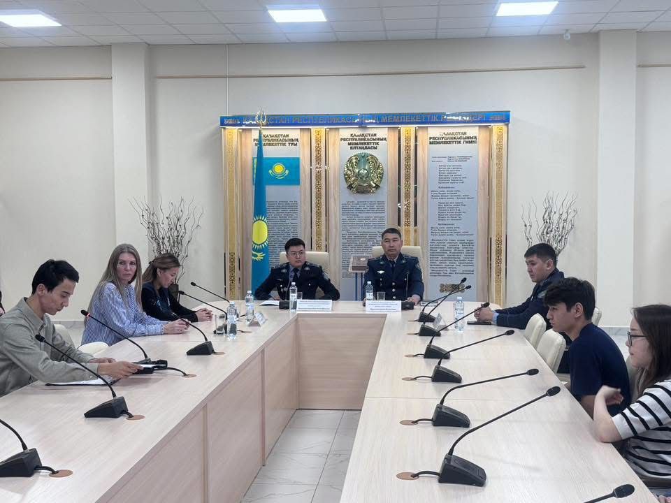 Маңғыстауда колледж студенттері мен құқық қорғау органдары өкілдерінің кездесуі өтті