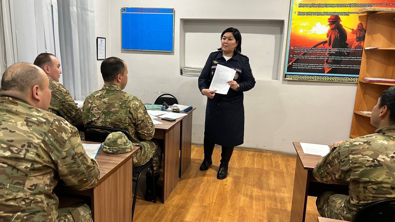 Жеке құрамның психологиялық саулығы – басты назарда!