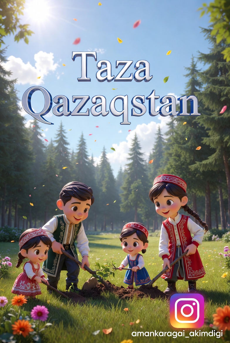 Таза Қазақстан – бұл әр жүректен басталатын игі өзгеріс.