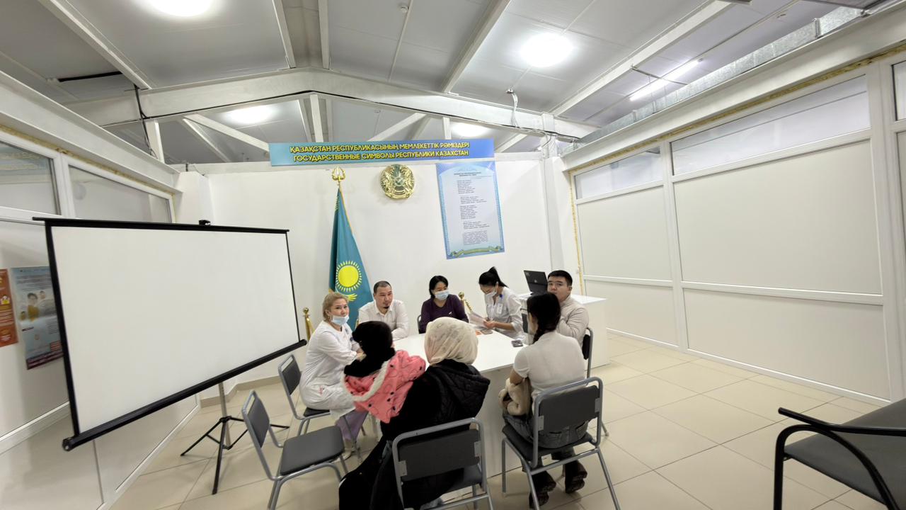 «Балқаш медициналық орталығы» ЖШС медициналық мекемесінде ата – аналармен дөңгелек үстел өтті