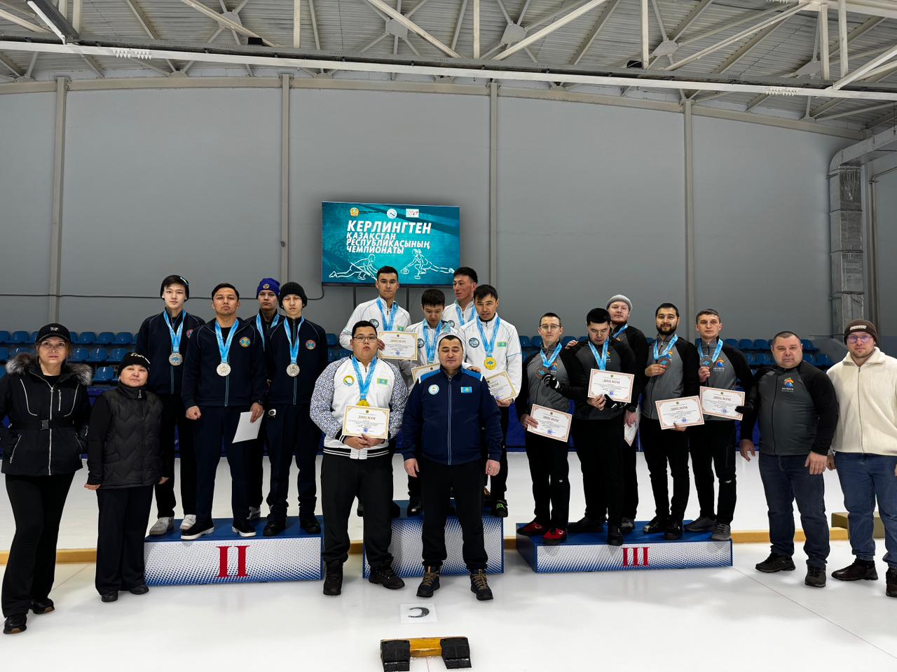 Костанайские кёрлингисты — чемпионы Казахстана!