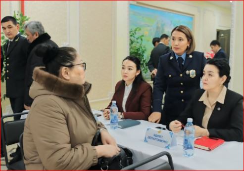 Индер ауданында облыс прокуроры Басшыбаев М.Б.-ның тұрғындармен кездесуі өтті