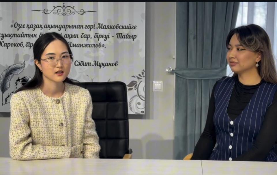 Қарағанды қаласы Қазыбек би атындағы ауданының СЭБ басқармасының бас маманы Айзада Рақымжан Қарағанды облысының тілдерді дамыту жөніндегі басқармасының ұйымдастыруымен өткен «Полиглот» жобасына  қатысты