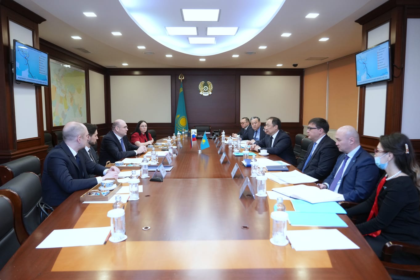 Астанада Қазақстан мен Ресейдің шекара маңындағы инфрақұрылымын дамыту мәселелері бойынша кездесу өтті