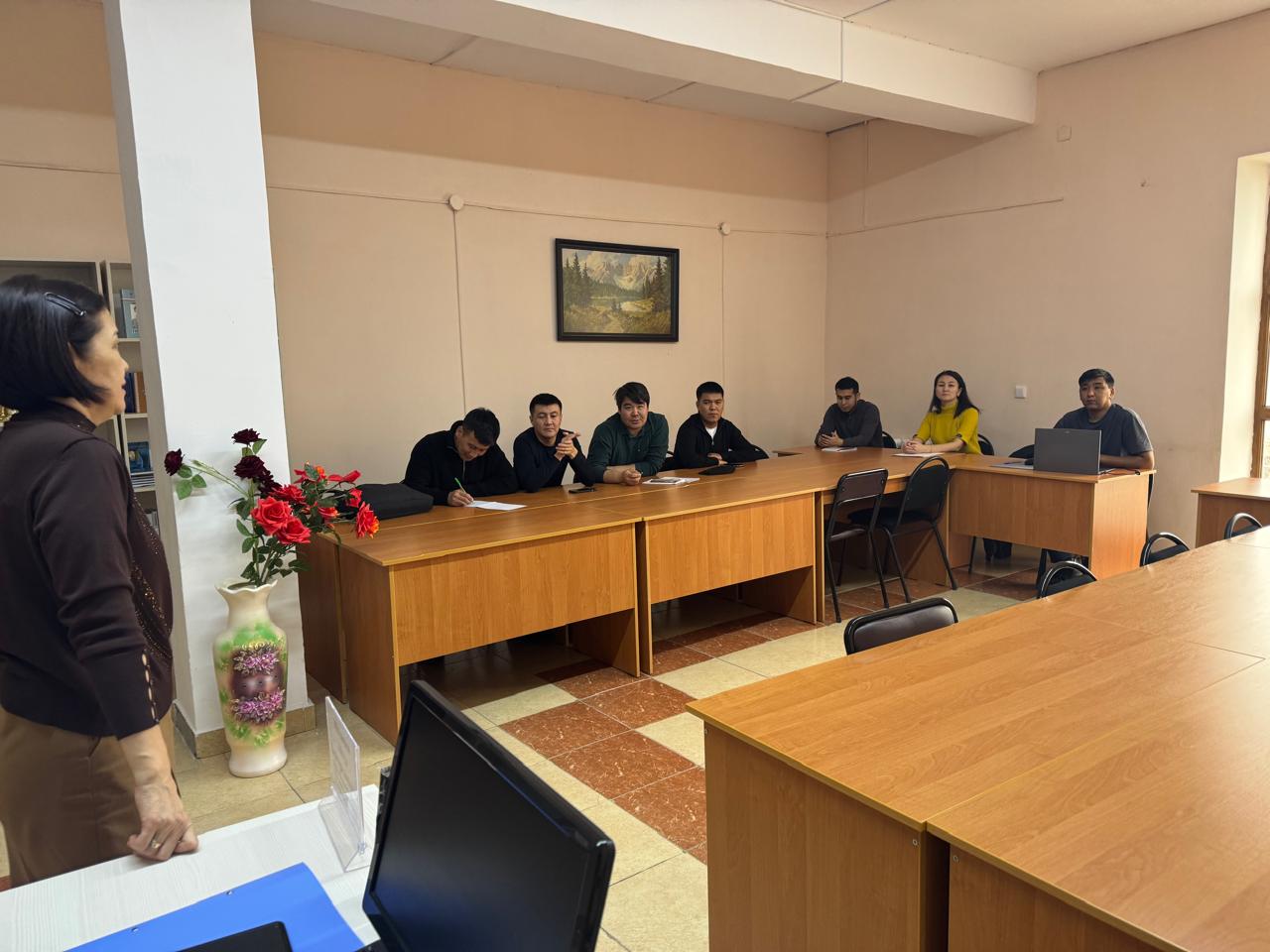 В Региональном учебном центре проведена разъяснительная работа на тему «О пенсионном обеспечении в Республике Казахстан».