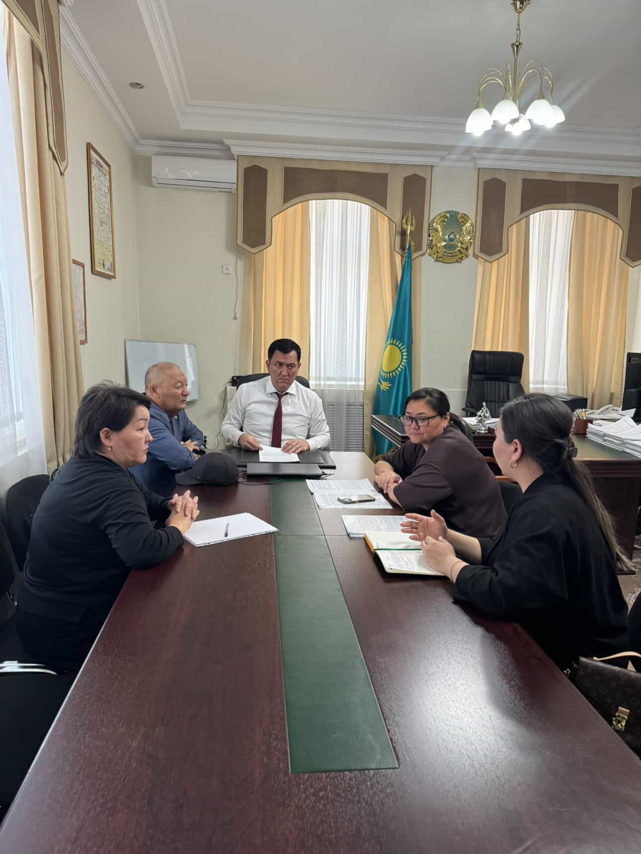 Встреча в связи с увеличением количества постановлений о возврате заявлений, поступивших на получение гарантированной государством юридической помощи.