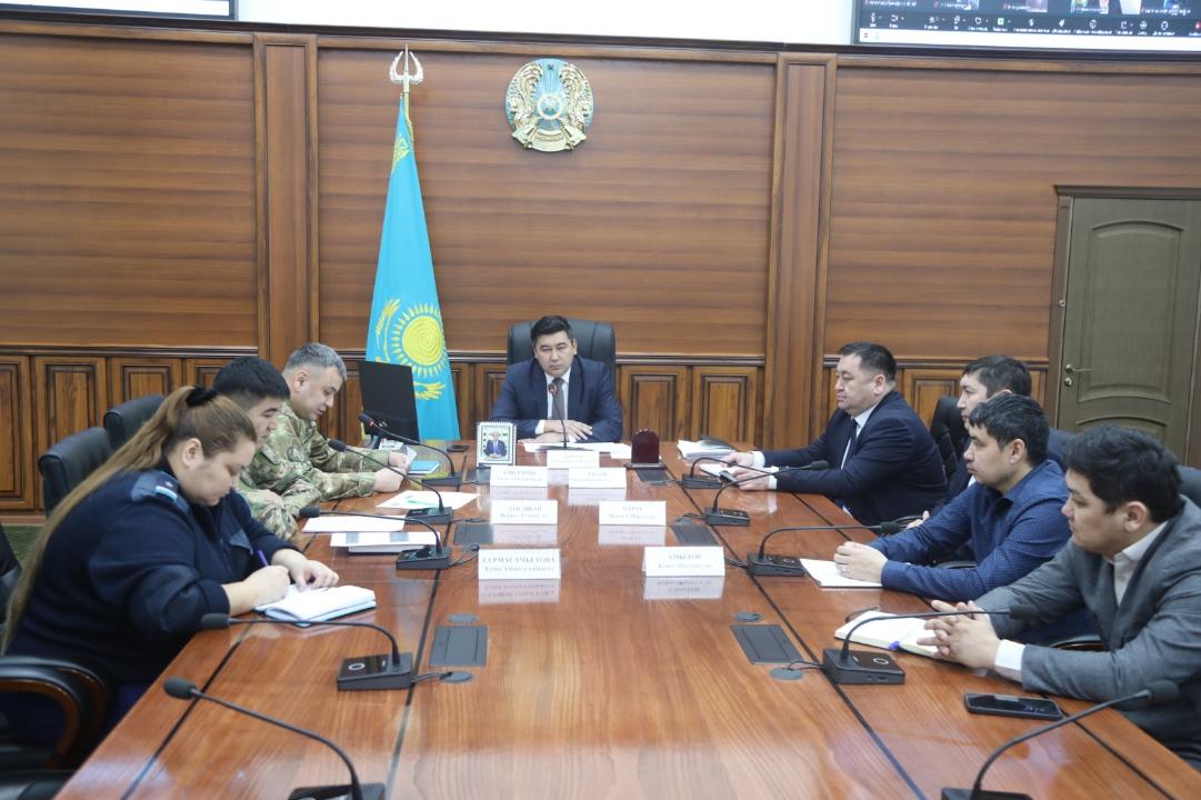 Мерзімді әскери қызметке шақыру жұмыстары бойынша комиссия отырысы өтті