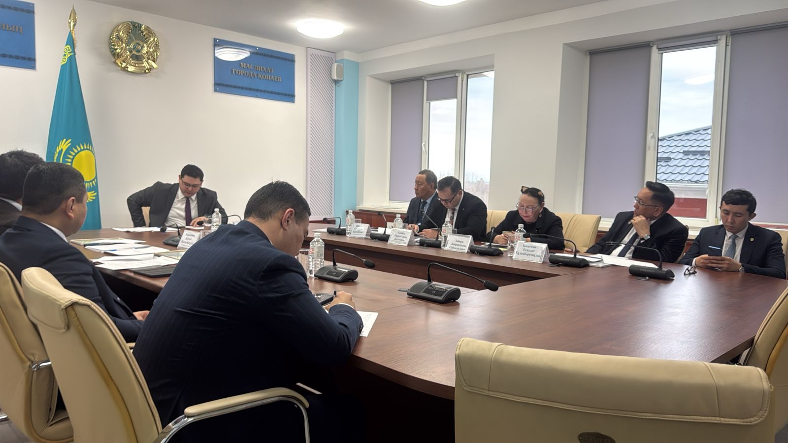 2026 жылғы 23 ақпанда Қазақстан Республикасы Мемлекеттік қызмет істері агенттігінің Алматы облысы бойынша Әдеп жөніндегі кеңесінің кезекті отырысы өтті