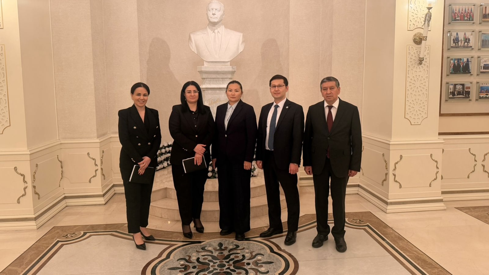 Қазақстанның Жоғары аудиторлық палатасының өкілдері Әзербайжан Есеп палатасының қаржылық есептілігіне аудит жүргізуде