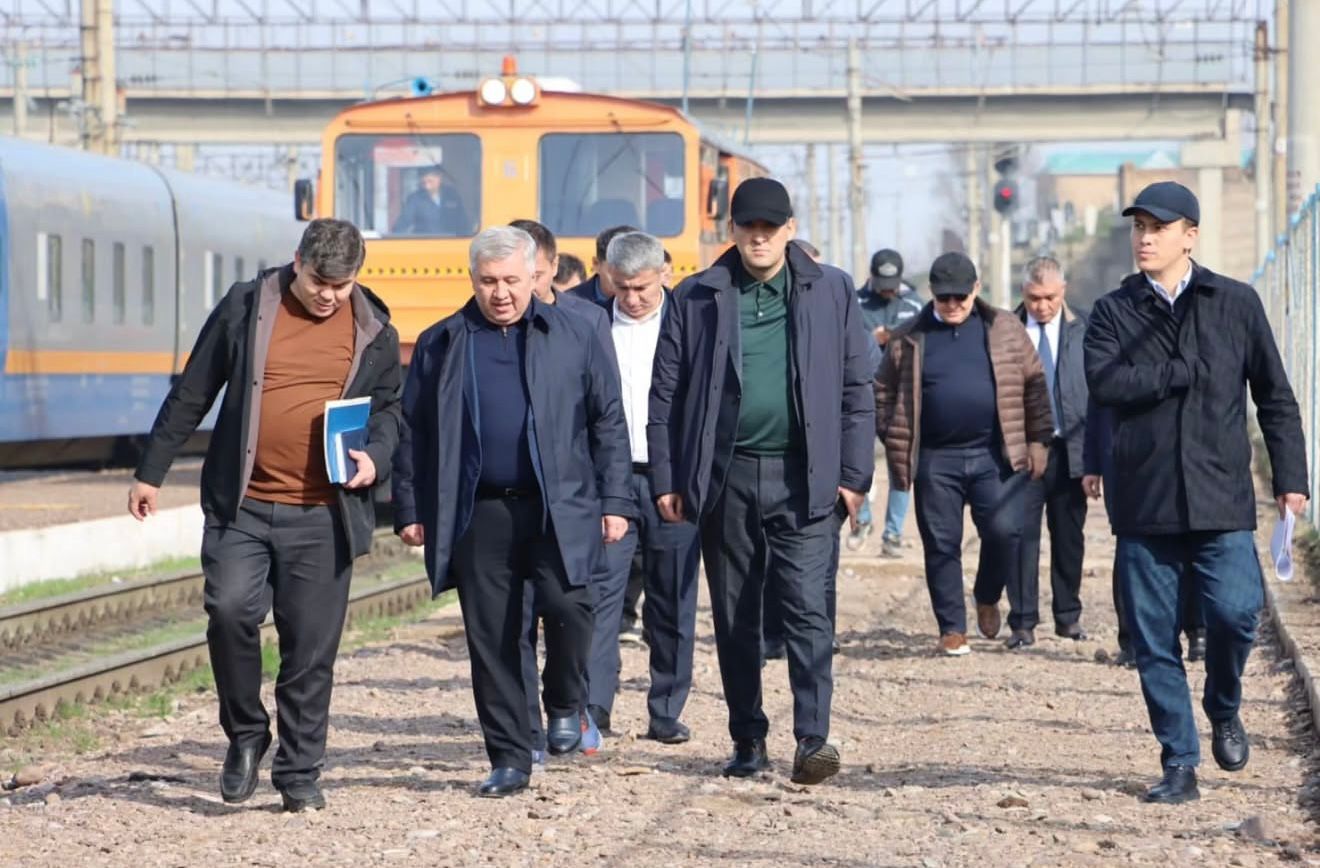 Қазақстан мен Өзбекстан теміржол тасымалын екі есеге арттыру мақсатында шекаралық тораптардың жұмысын үйлестіреді