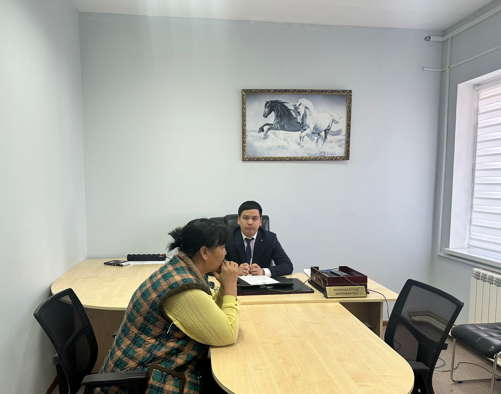 🔹 Ауыл әкімі орынбасарының жеке қабылдауы өтті.