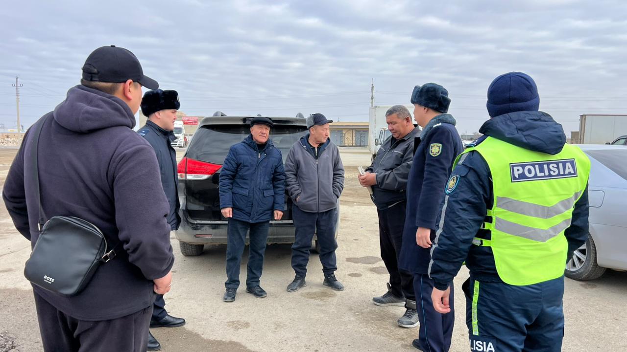 «Тасымалдаушы» жедел-профилактикалық іс-шарасы аясында жүргізушілермен түсіндіру жұмыстары жүргізілді