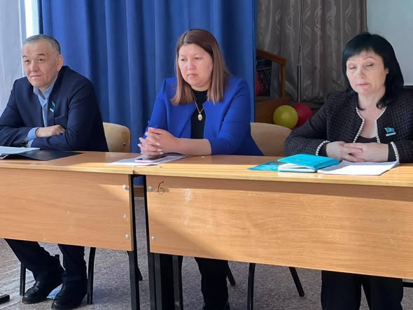 Членами районного штаба была проведена разъяснительно-информационная встреча с трудовым коллективом Чистопольской средней школы