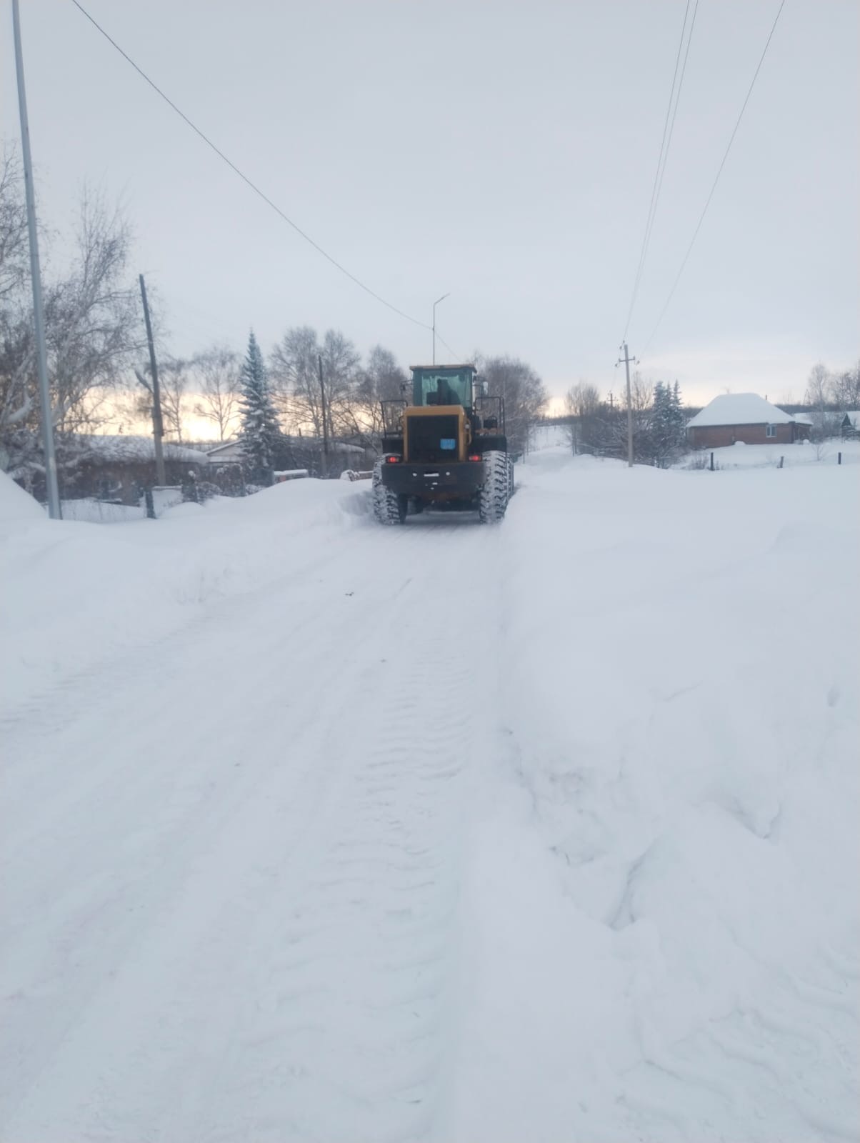 Қардан тазалау жұмыстары туралы