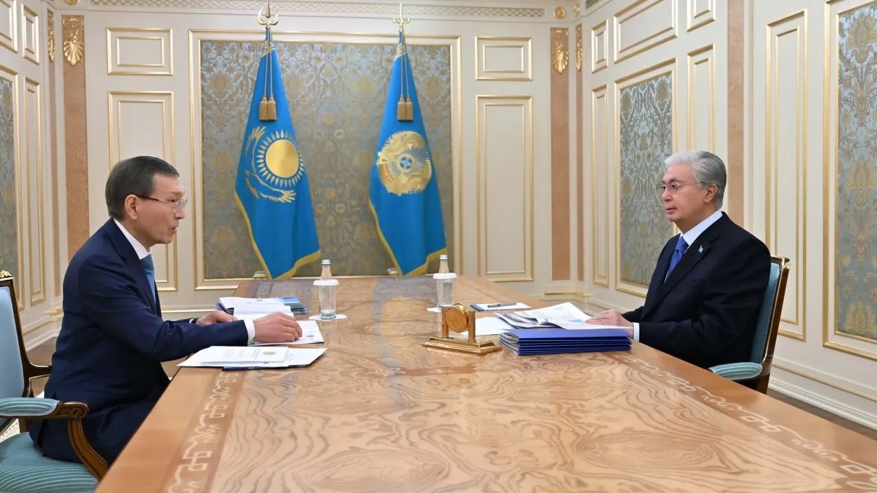 Мемлекет басшысы Орталық референдум комиссиясының төрағасы Нұрлан Әбдіровті қабылдады