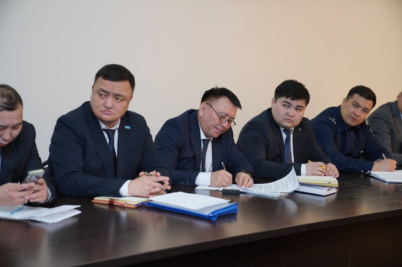 Аудан әкімінің төрағалығымен кеңейтілген аппараттық кеңес ұйымдастырылды