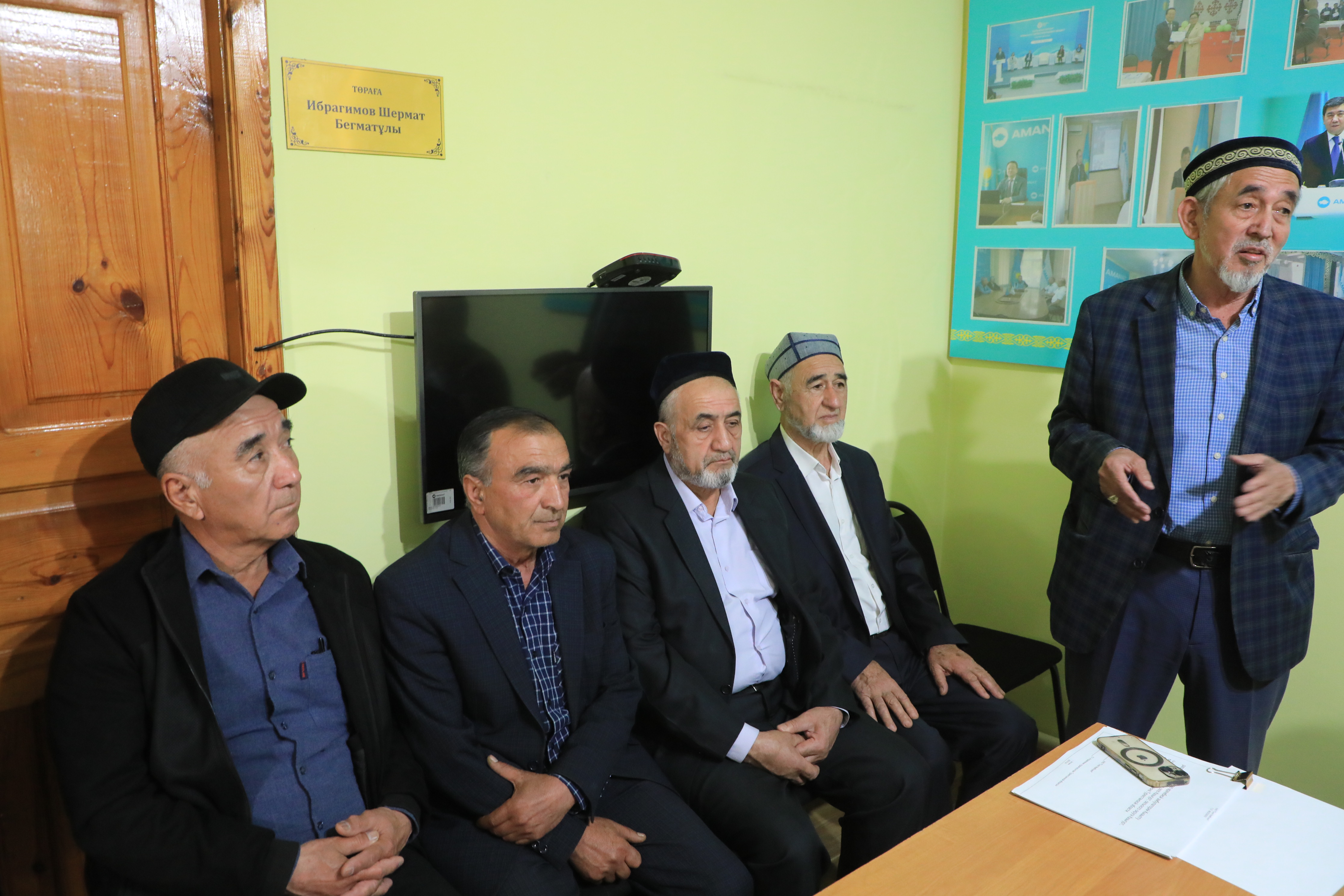 САРЫАГАШ: СОСТОЯЛСЯ ОЧЕРЕДНОЙ ОБЩЕСТВЕННЫЙ ПРИЁМ