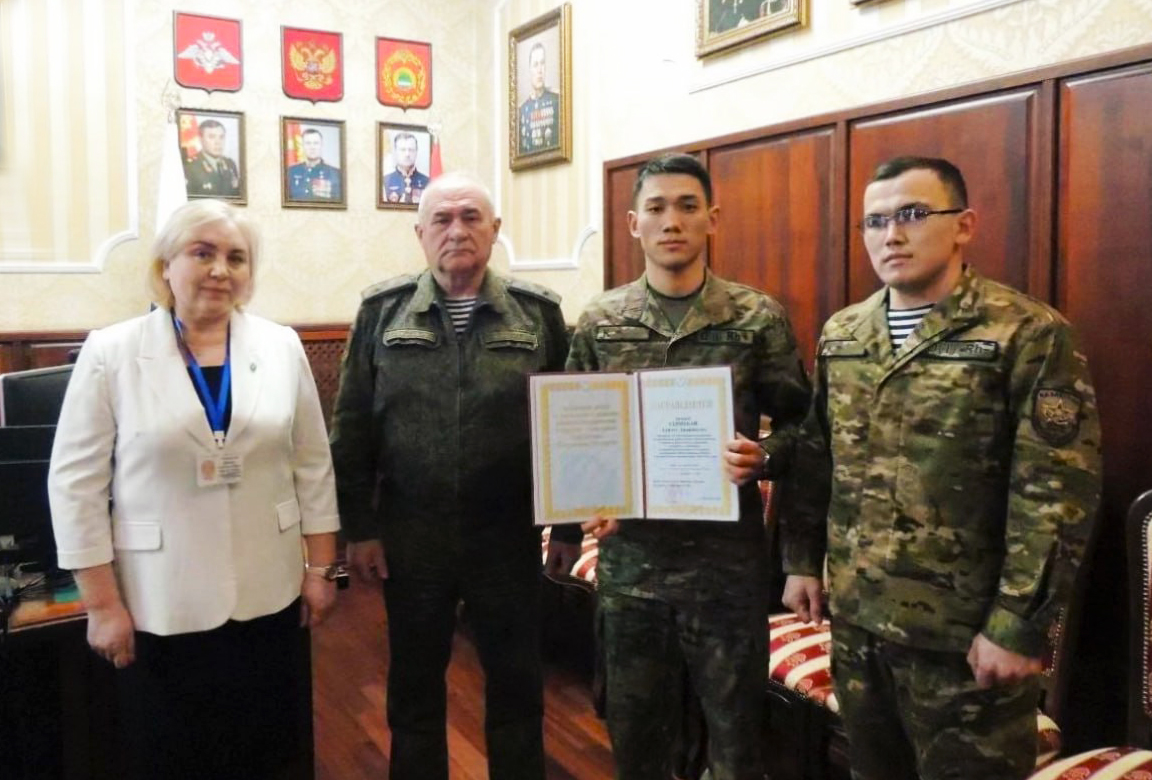 Қазақстандық курсант халықаралық әскери-ғылыми жұмыстар байқауында жеңіске жетті