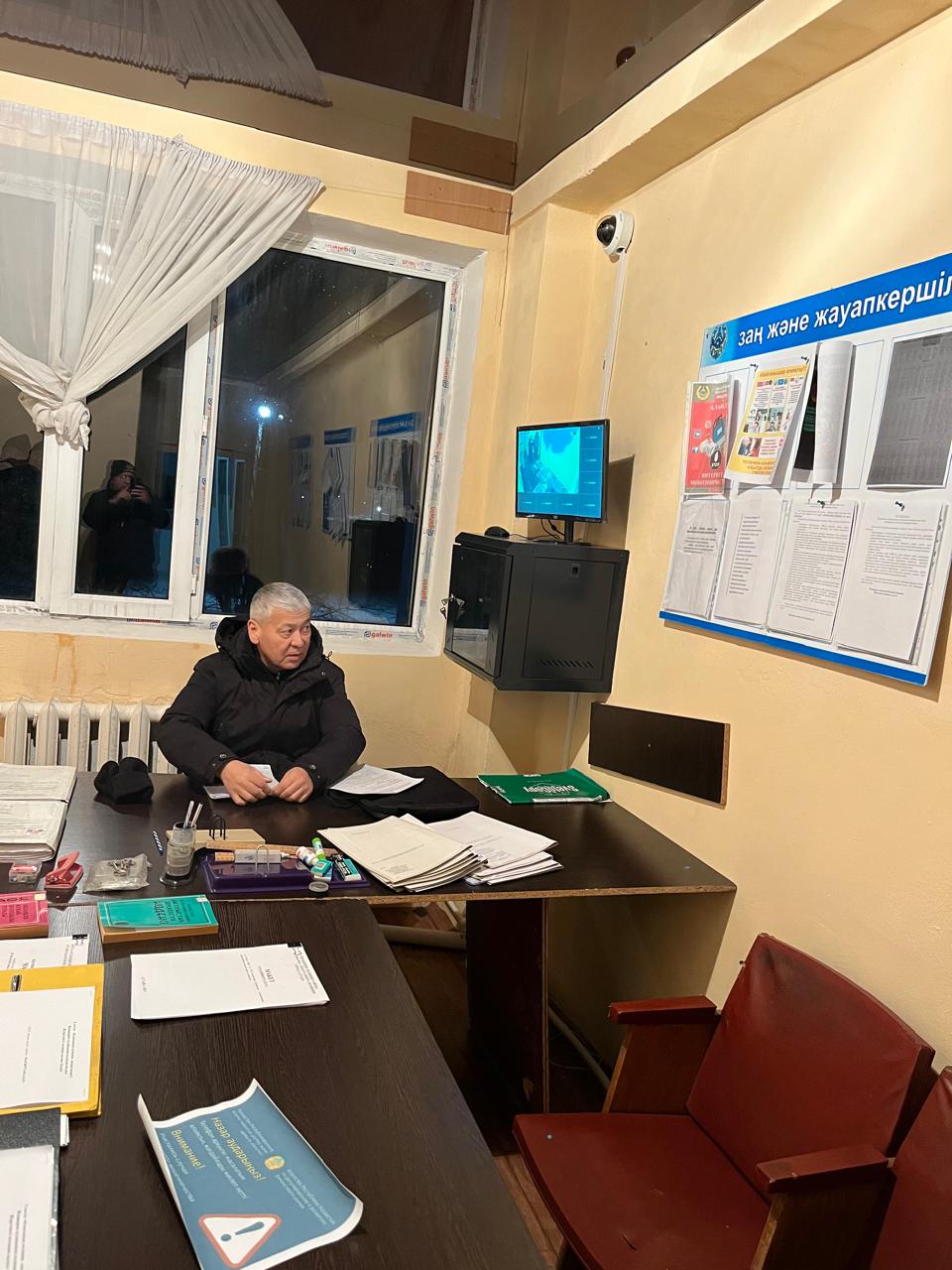 Жаңаарқа ауданы Бидайық ауылдық округі әкімнің аппаратына барды