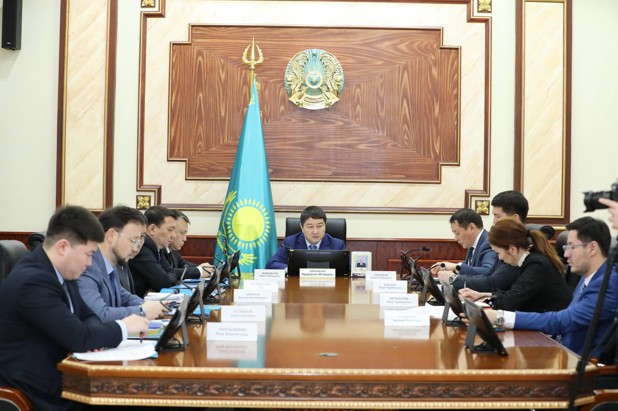 Нұрдәулет Қилыбай «Даму» кәсіпкерлікті дамыту қорының басқарма төрағасын қабылдады