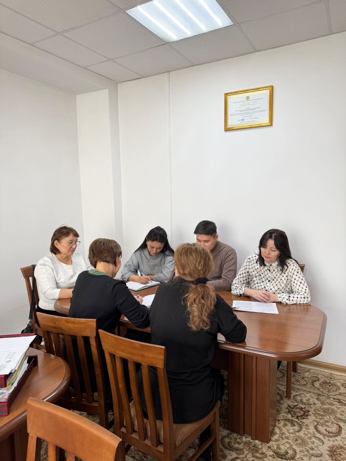 Әдеп жөніндегі уәкіл Муликова Ж.К. ақпараттық-түсіндіру жұмыстарын өткізді.