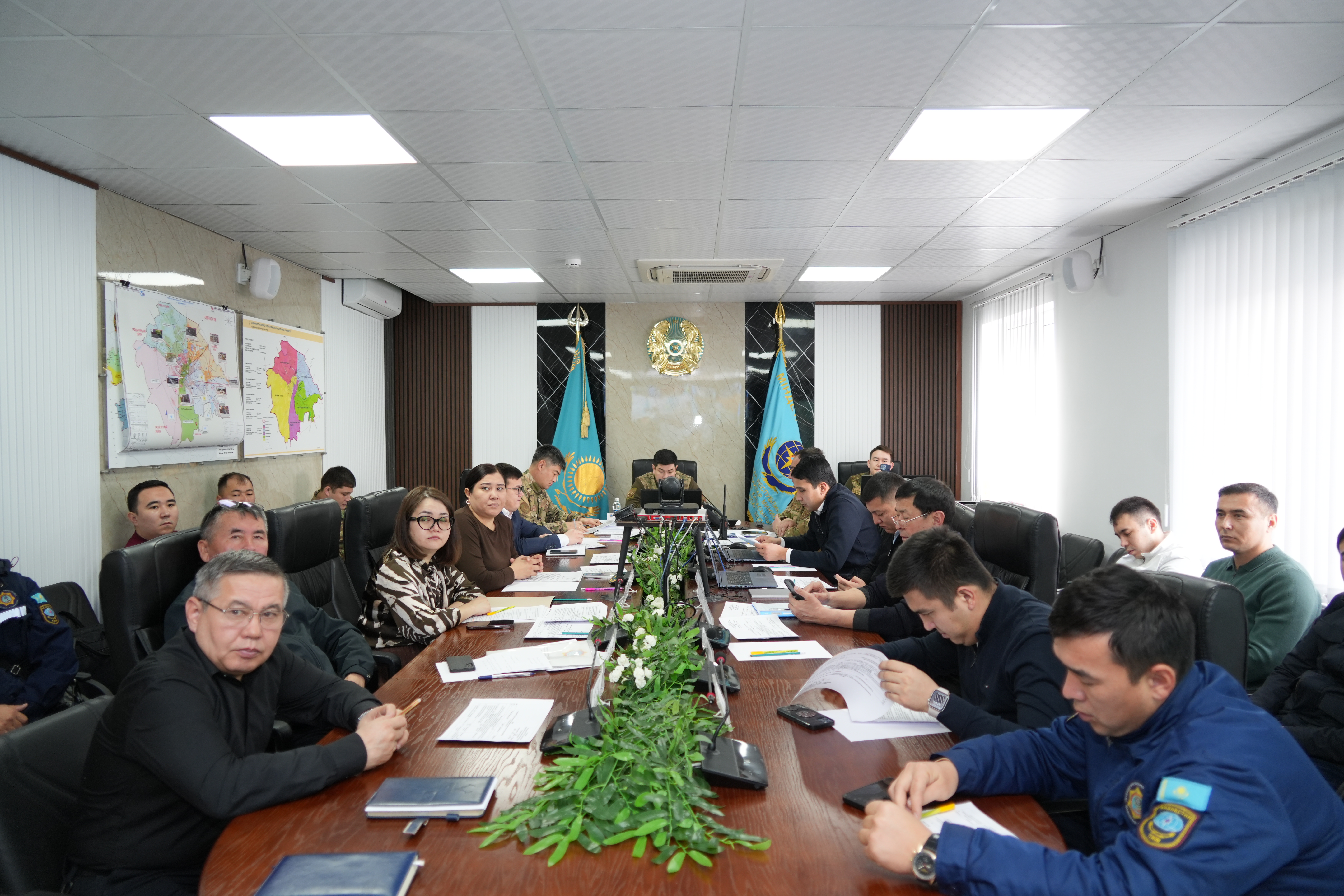 «Көктем-2026» республикалық командалық-штабтық оқу-жаттығуы бастау алды