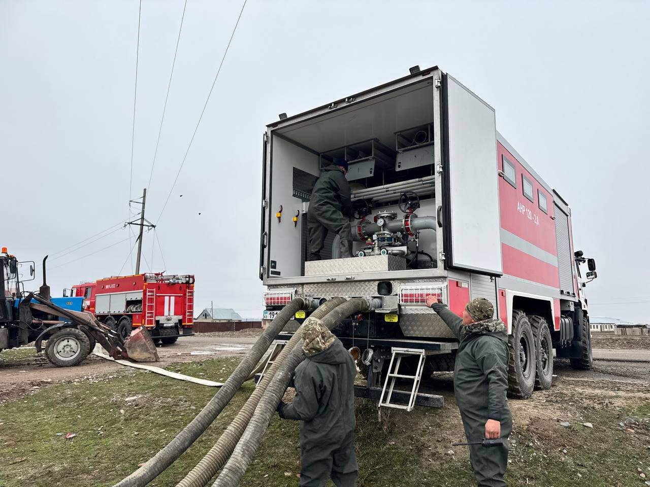 Жамбыл облысында «Көктем–2026» РКШОЖ аясында су тасқынына қарсы әрекеттер пысықталды