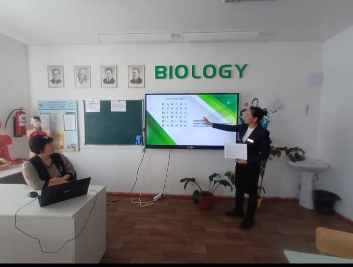 Оян ауылындағы МДШО бар мектепте жас педагогтер апталығы өтті