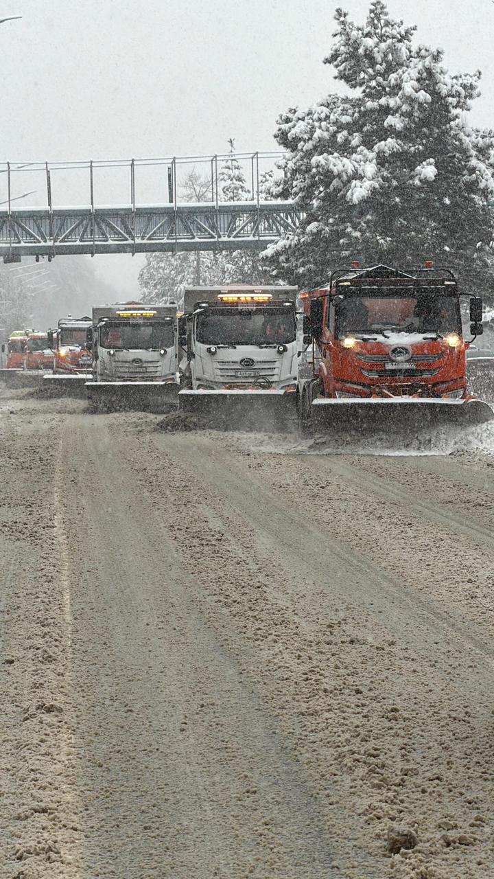 Қар тазалау бойынша жүйелі жұмыстар жалғасуда