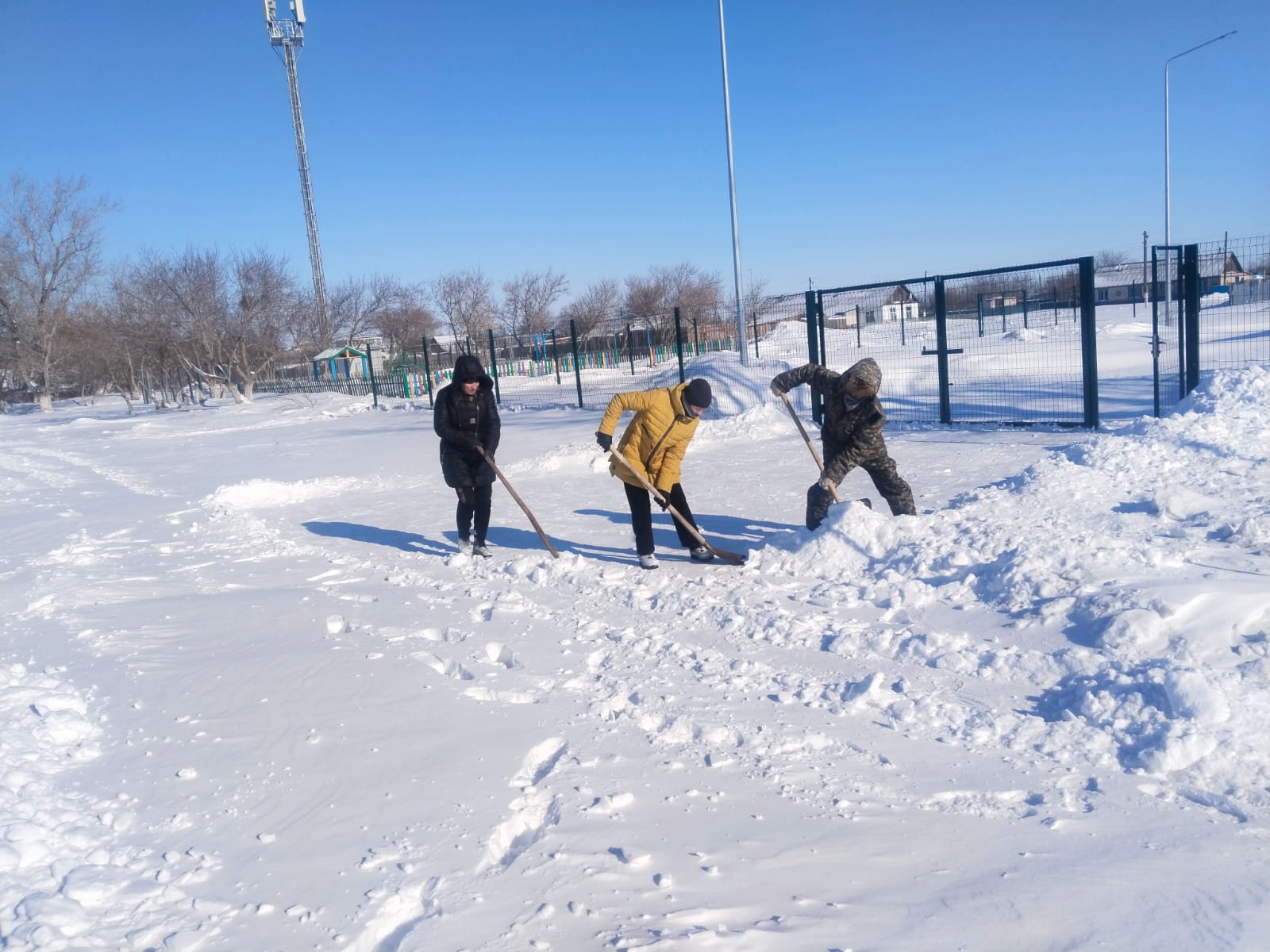 Қыс мезгілінде санитарлық тәртіпті сақтау