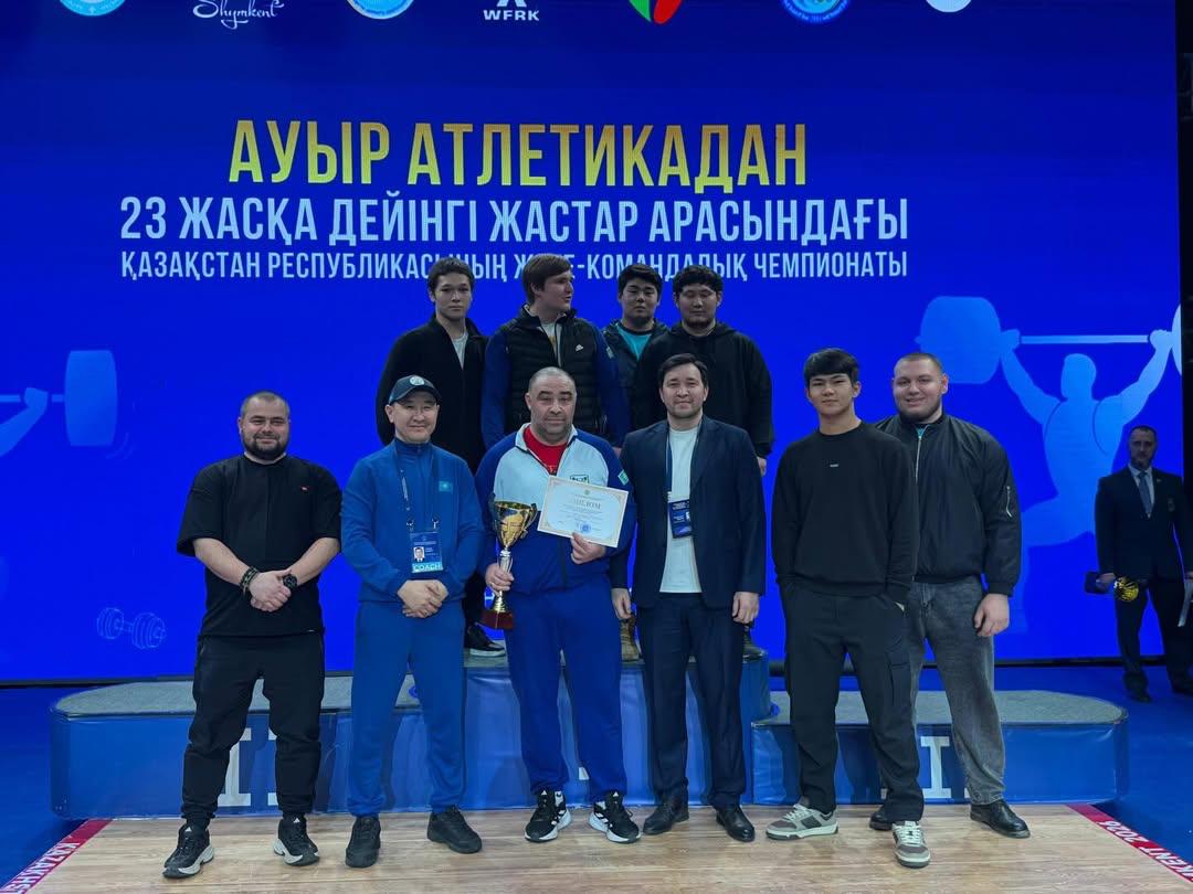Тяжелоатлеты Восточного Казахстана вошли в тройку лидеров на Чемпионате РК в Шымкенте