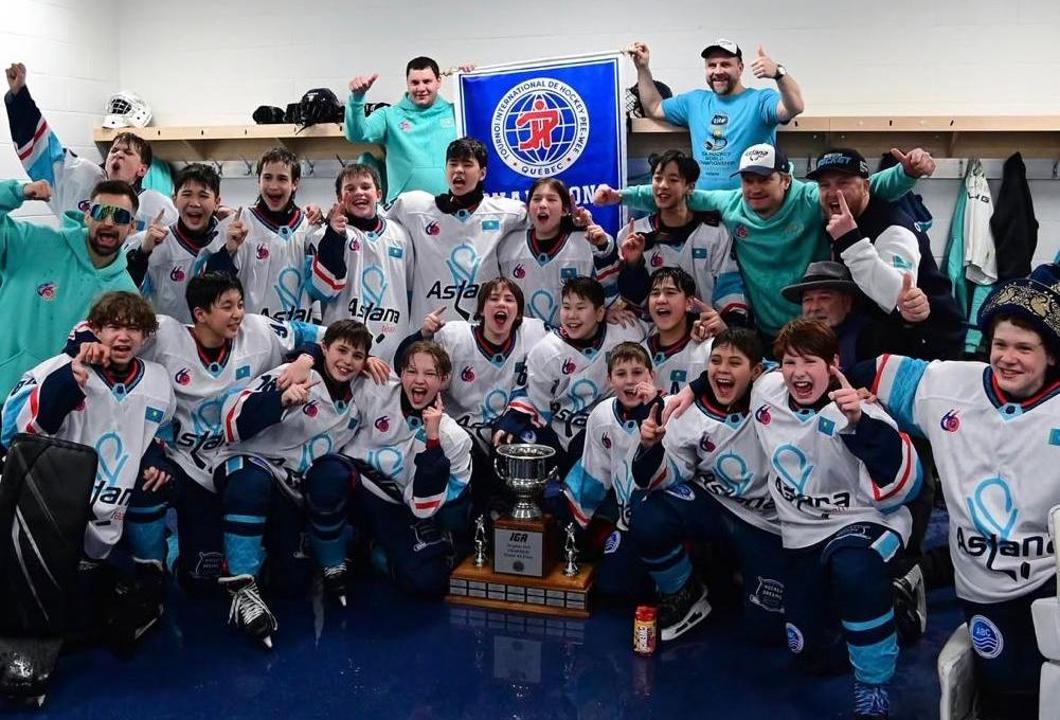 Қарағандылық хоккейшілер Astana Team құрамымен Канададағы халықаралық турнирде алтын медаль жеңіп алды