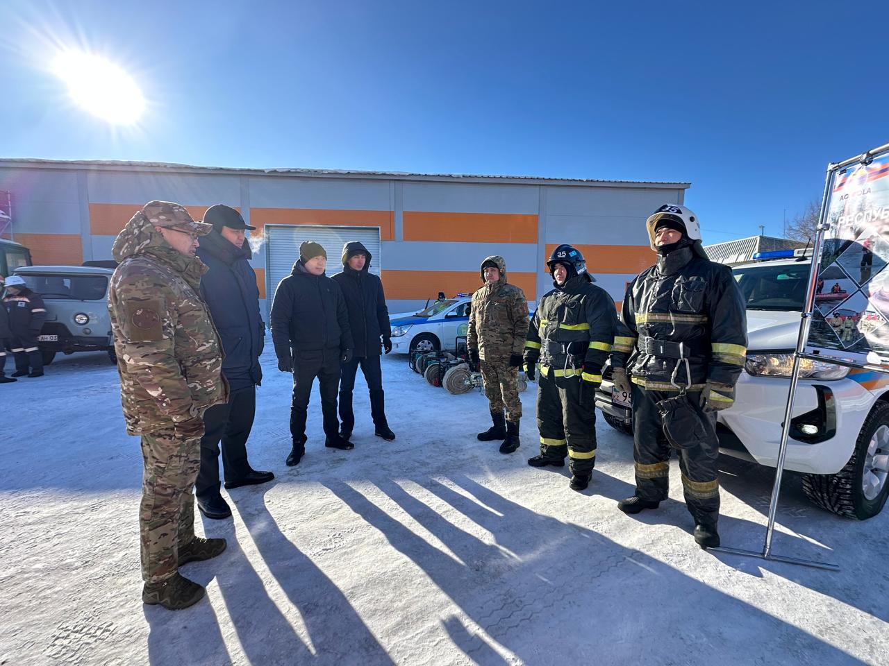 В городе Косшы проводится командно-штабное учение «Көктем-2026»