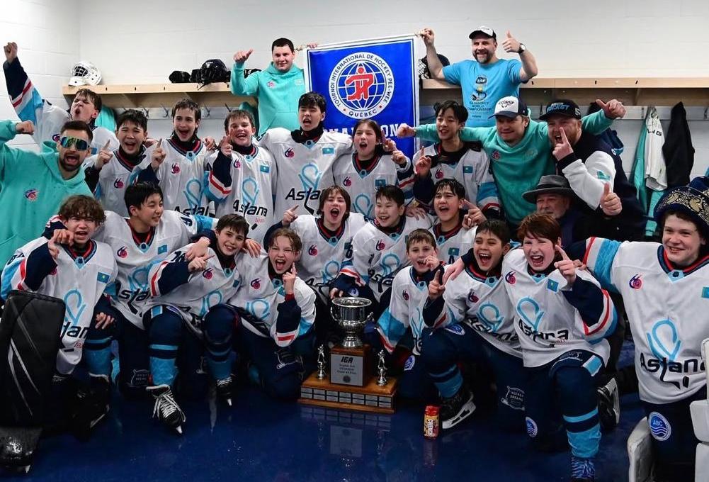 Қарағандылық хоккейшілер Astana Team құрамымен Канададағы халықаралық турнирде алтын медаль жеңіп алды